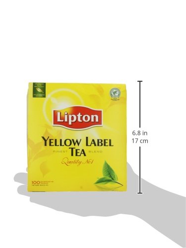 Lipton Yellow Label 100 Tea Bags (Pack of 3, Total 300 Tea Bags)