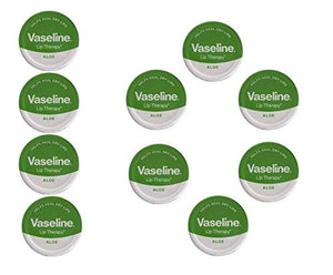 Vaseline Lip Therapy Aloe Vera 20g (Pack of 10)