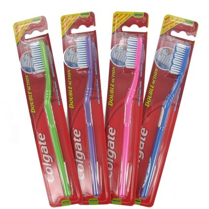 Colgate 19513 Double Action Medium Toothbrush