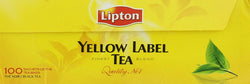 Lipton Yellow Label 100 Tea Bags (Pack of 3, Total 300 Tea Bags)