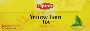 Lipton Yellow Label Tea 100 Tea Bags