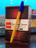 BIC Cello Original Orange Ballpoint Pens Medium Point (0.7 mm) – Box of 50 (Blue)