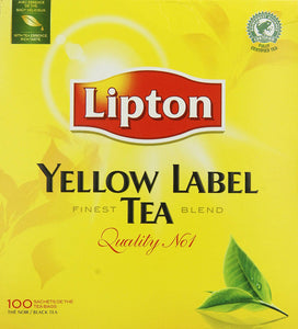 Lipton Yellow Label Tea 100 Tea Bags